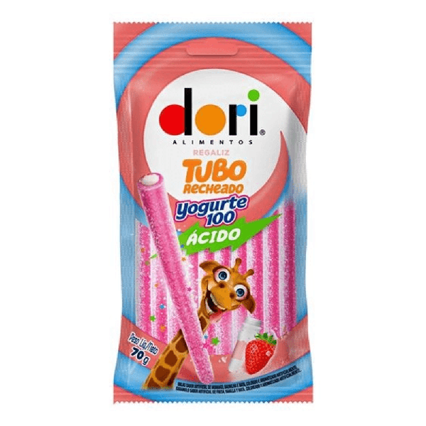 DORI REGALIZ TUBO YOGURTE ACIDO