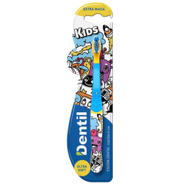 ESCOVA DENTIL KIDS CARTOON EXTRA MACIA