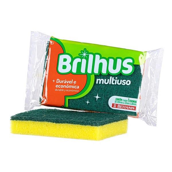 ESPONJA DUPLA FACE BRILHUS