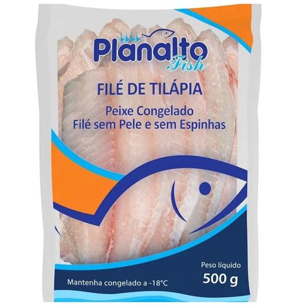 FILE DE TILAPIA PLANALTO CONGELADO