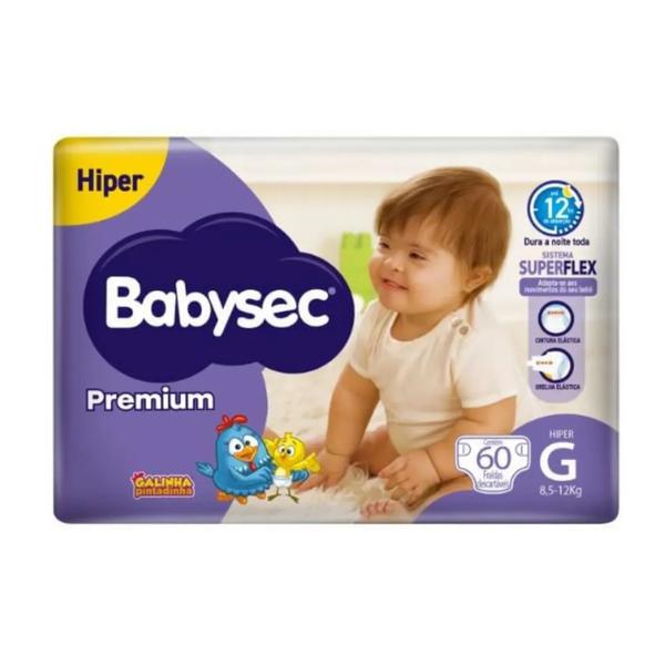 FRALDA BABYSEC PREMIUM MEGA G