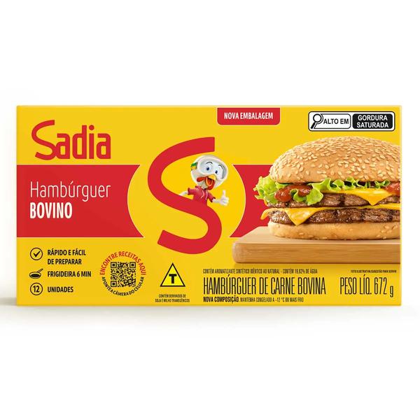 HAMBURGER BOVINO SADIA