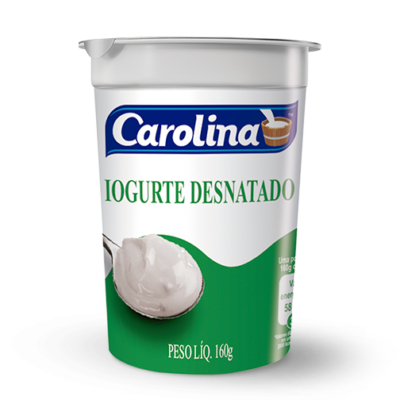 IOGURTE NATURAL DESNATADO CAROLINA