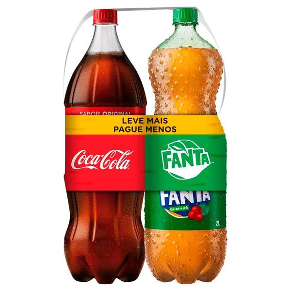 KIT REFRIGERANTE COCA COLA+FANTA GUARANA