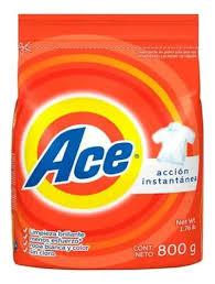 LAVA ROUPAS EM PO ACE SACHE
