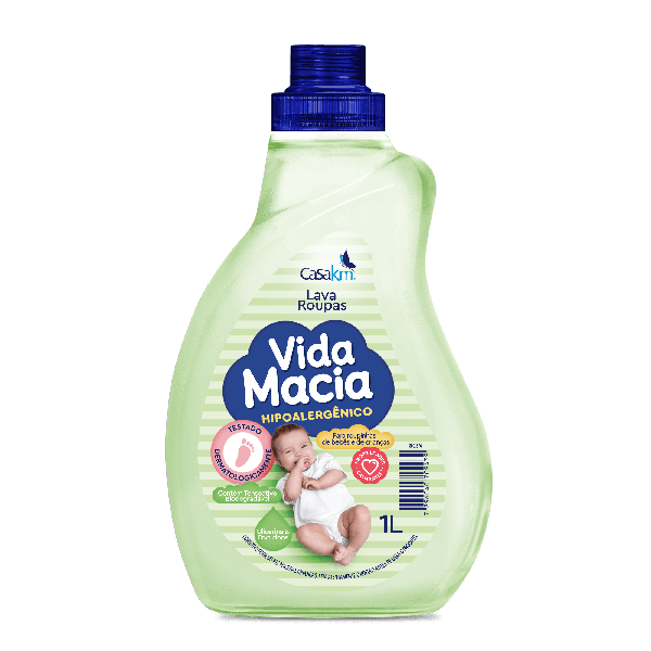 LAVA ROUPAS LIQUIDO VIDA MACIA  ERVA DOCE