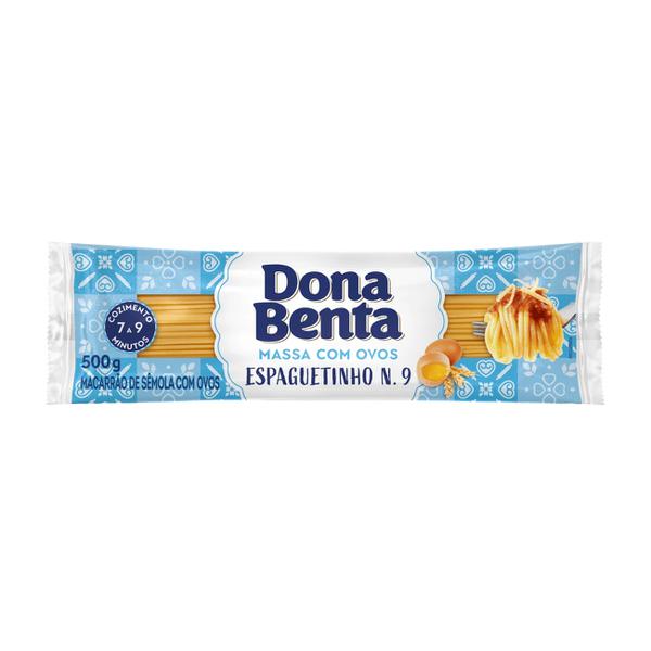 MACARRAO DONA BENTA ESPAGUETE N.9