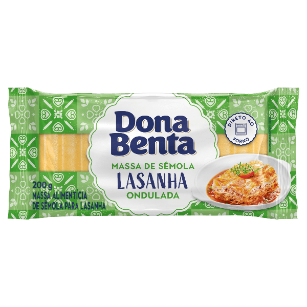 MASSA P/LASANHA DONA BENTA