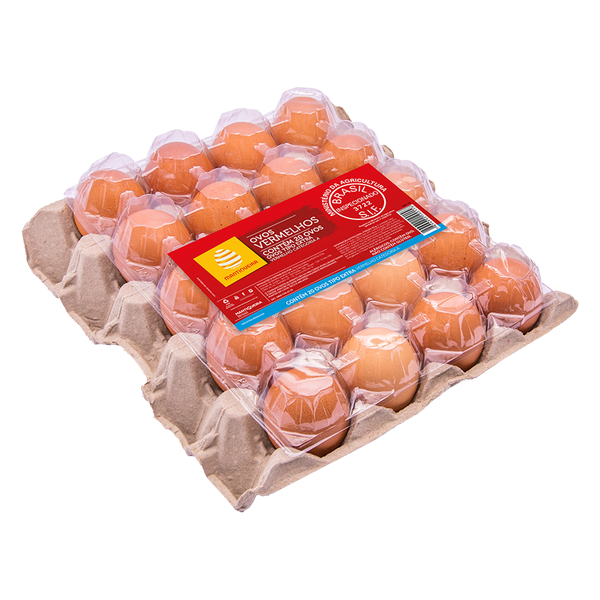 OVOS MATIQUEIRA VERMELHO BANDEJA