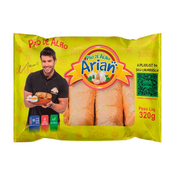 PAO DE ALHO PORO ARIAN CROCANTE