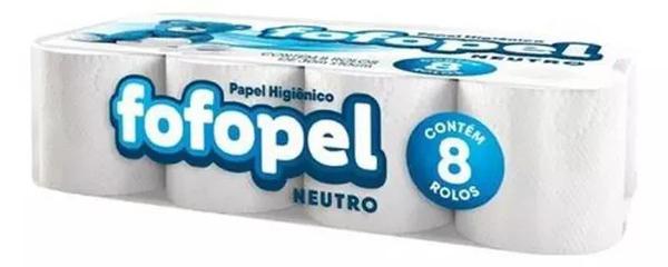 PAP HIGIÊNICO FOFOPEL NEUTRO 30M