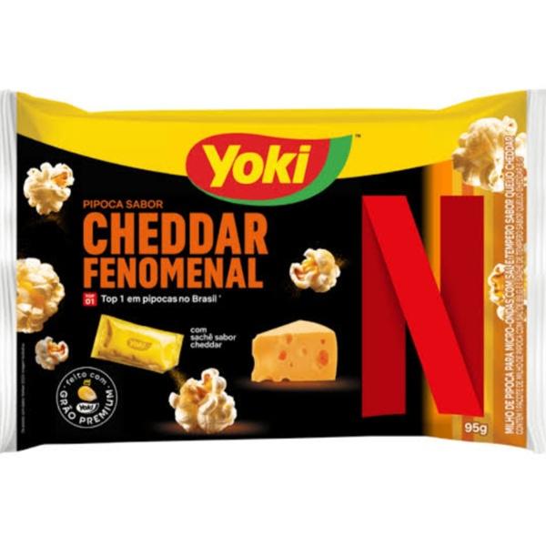 PIPOCA P/MICROONDAS YOKI CHEDDAR