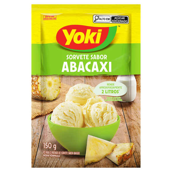 PO P/SORVETE YOKI ABACAXI