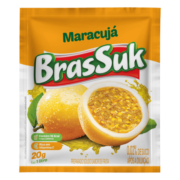 REFRESCO EM PO BRASSUK MARACUJA