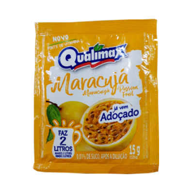 REFRESCO EM PO QUALIMAX MARACUJA