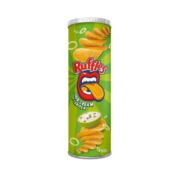 RUFFLES STAX SOUR CREAM E CEBOLA