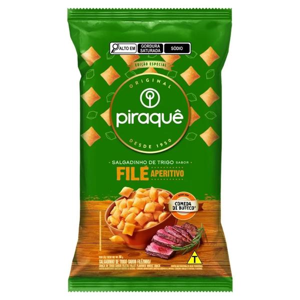 SALGADINHO PIRAQUE FILE APERITIVO