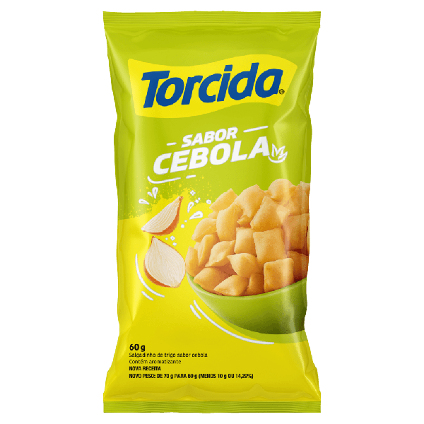 SALGADINHO TORCIDA CEBOLA