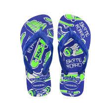 SANDALHA HAVAIANAS KIDS ATHLETIC BCO/AZ NAVAL 2833