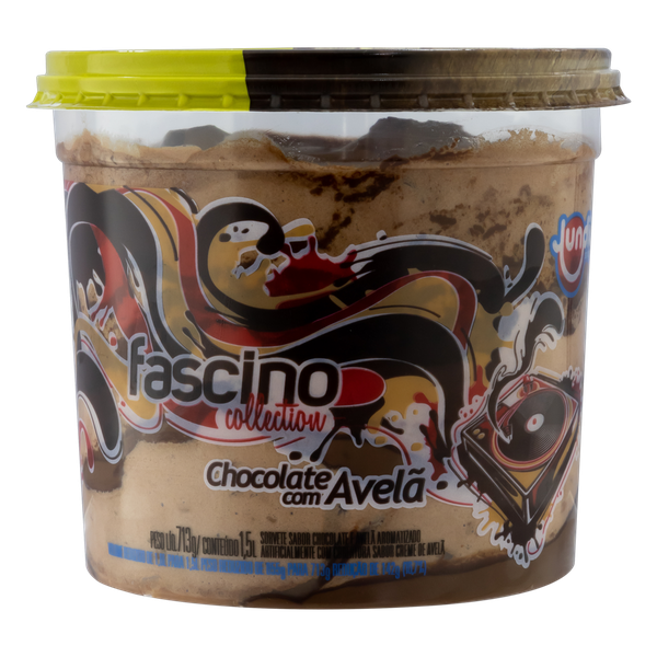 SORVETE JUNDIA POTE FASCINO CHOCOLATE/AVELA
