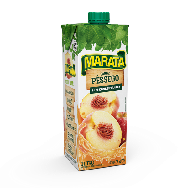 SUCO NECTAR MARATA PESSEGO