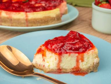 CHEESECAKE MORANGO