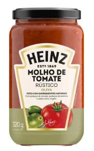 MOLHO DE TOMATE RUSTICO OLIVA HEINZ 320G