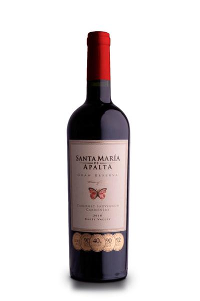 VINHO TINTO SANTA MARIA DE APALTA CABERNET SAUVIGNON 750ML
