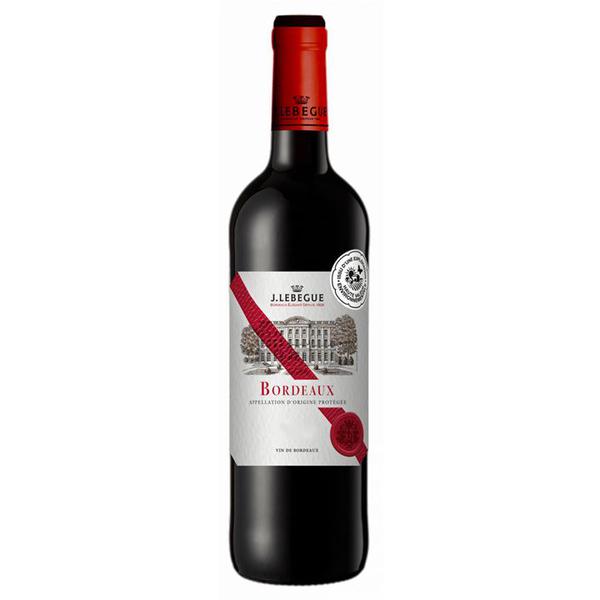 VINHO TINTO J.LEBEGUE BORDEAUX 750ML