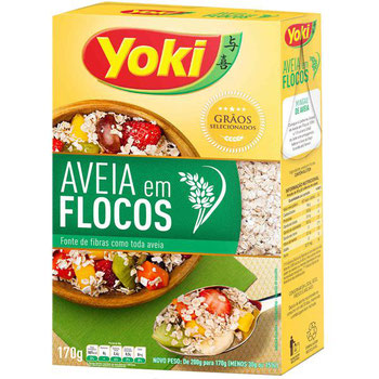 AVEIA EM FLOCOS YOKI 170G
