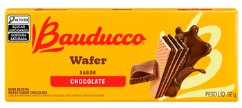 BISCOITO WAFER BAUDUCCO 92G CHOCOLATE