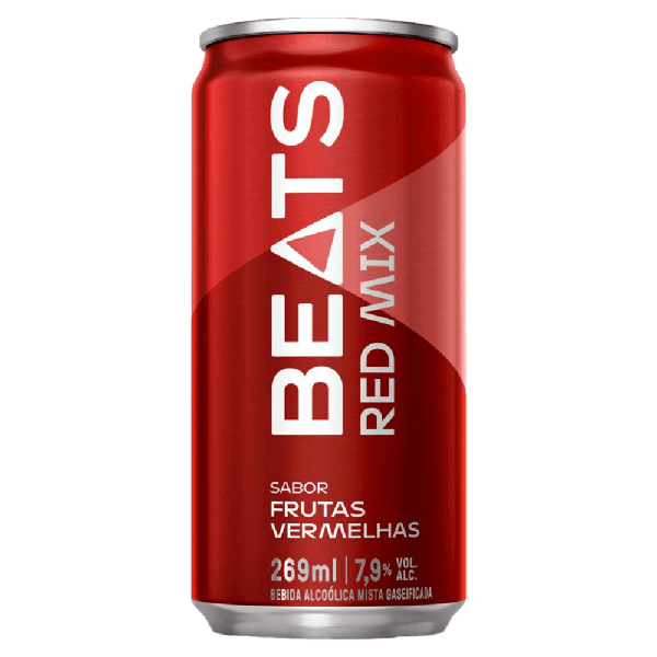 CERVEJA SKOL BEATS LT 269ML RED MIX