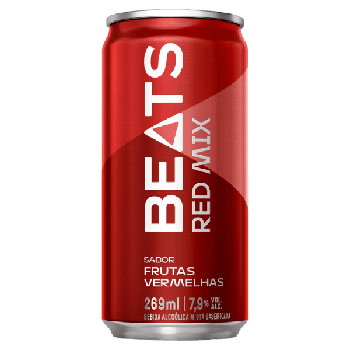 CERVEJA SKOL BEATS LT 269ML RED MIX