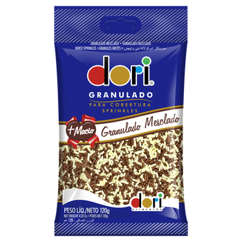 CHOCOLATE GRANULADO DORI 120G MESCLADO
