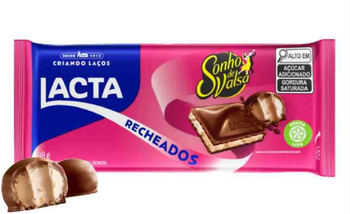 CHOCOLATE LACTA RECHEADO 98G SONHO DE VALSA
