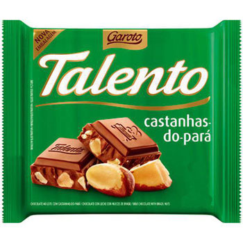CHOCOLATE TALENTO 25G CASTANHA PARA