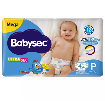 FRALDA BABYSEC ULTRA MEGA P 42