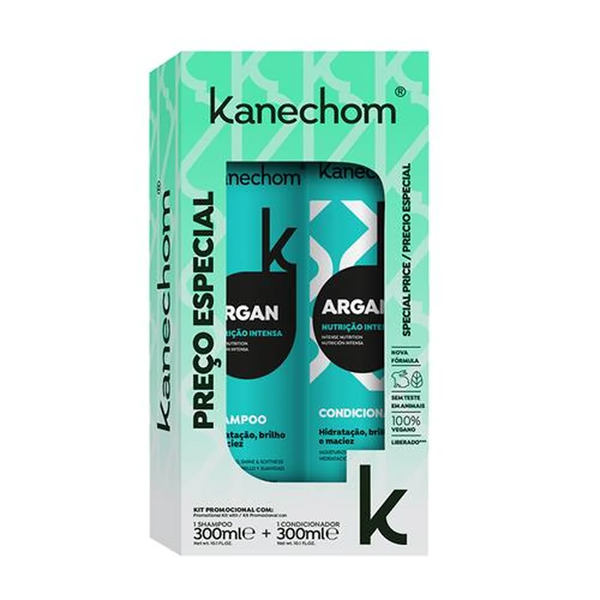 KIT SHAMP COND KANECHOM 600ML ARGAN
