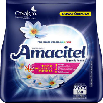 LAVA ROU AMACITEL 800G TOQUE DE POESIA