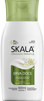 LOCAO CORP SKALA 400ML ERVA DOCE