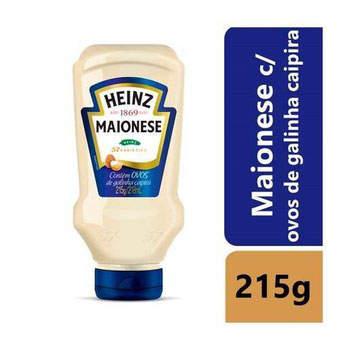 MAIONESE HEINZ PET 215G