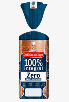 PAO DELICIAS TRIGO 380G 100% INTEG ZERO ACUCAR