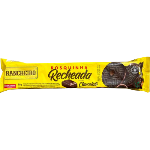 ROSQUINHA RECH RANCHEIRO 90G CHOCOLATE