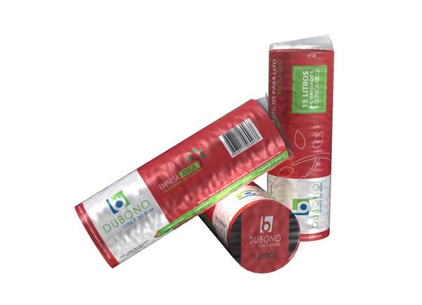 SACO LIXO DUBONO ROLO 15L