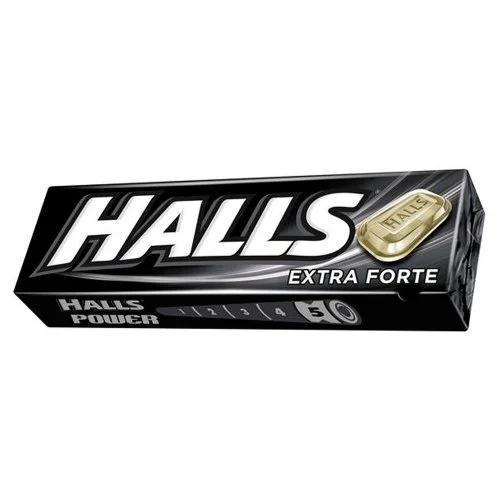 BALA HALLS 34G EXTRA FORTE PRETA