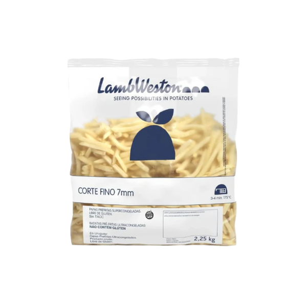 BATATA PRE FRITA 7MM LAMBWESTON 2,25KG