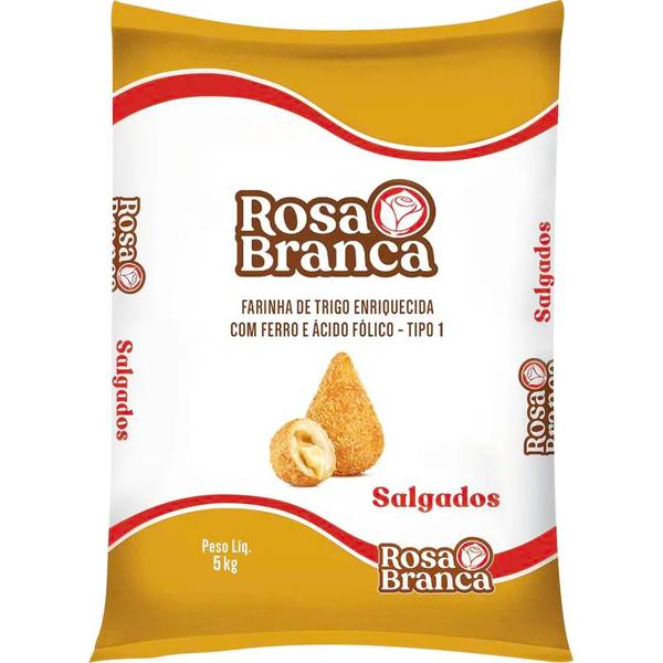FARINHA DE TRIGO ROSA BRANCA 5KG SALGADOS