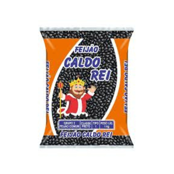 FEIJAO PRETO CALDO REI 1KG