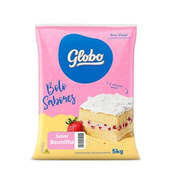 MIST BOLO GLOBO 5KG BAUNILHA