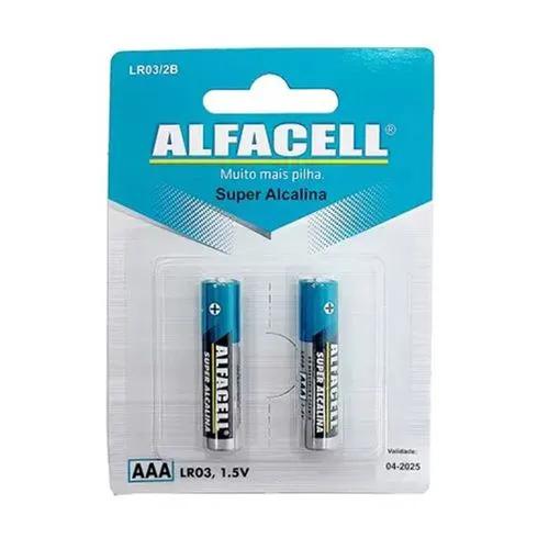 PILHA AAA ALFACELL ALCALINA CART C2